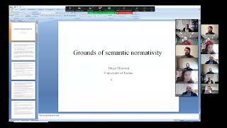 Thematic Series Grounds of Semantic Normativity Diego Marconi [upl. by Kassey]