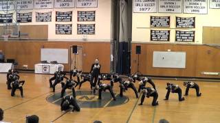 Needham High School Dance Team State competition [upl. by Einberger]