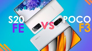 Samsung Galaxy S20 FE vs Xiaomi Poco F3 SNAPDRAGON 865 VS 870 SNAPDRAGON [upl. by Mahtal]