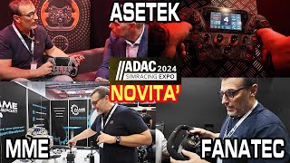 ADAC 2024 Asetek Fanatec e MME presentati nuovi prodotti [upl. by Arhsub]