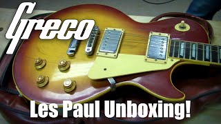 1970s Greco Les Paul Unboxing [upl. by Reid645]