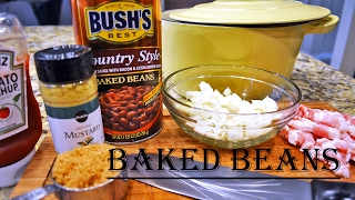 BAKED BEANS RECIPE TURN CANNED INTO WOW  COOKING ESCAPADES [upl. by Barris]