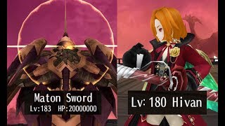 ToramOnline  VS Maton Sword Lvl 183 Ultimate Solo Katana [upl. by Yra]