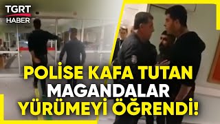 Polise Kafa Tutan Magandalar Yürümeyi Öğrendi  TGRT Haber [upl. by Eladal996]