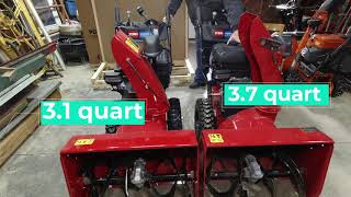 Toro 828 928 Comparison [upl. by Yessak]