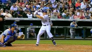 Nolan Arenado swing slow motion [upl. by Elynad]