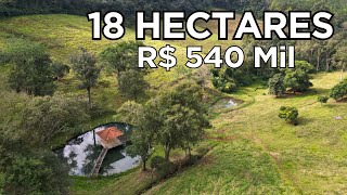 VENDIDO SÍTIO A VENDA SANTA CATARINA 18 HECTARES CASA ÁGUA FRUTAS E PAZ R540MIL [upl. by Poll602]