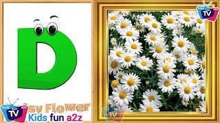 Flowers ABC Song for Kids  Phonics for Kids  English Alphabet Letters [upl. by Ametaf]