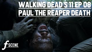 Walking dead season 11 episode 8  Negan and Maggie kill Paul the Reaper brutally [upl. by Asiulana622]