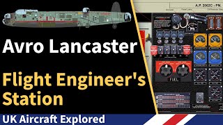 Avro Lancaster – Flight Engineer’s Position [upl. by Tychon]