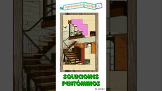 9000 Soluciones 42 Rompecabezas Matemático de Pentóminos Shorts puzzlegames [upl. by Saleem]