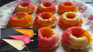 Kuih Puteri Ayu tanpa santan  cara homemade [upl. by Anelahs812]