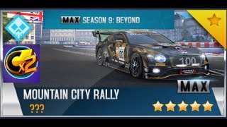 Asphalt 8 Season 9 Max Bentley Continental GT3 Mountain City Rally [upl. by Gleeson]