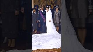 King Filippo of Belgium amp Queen MathildeWedding4121999wedding kingqueenroyalty1999 [upl. by Ayotnahs882]