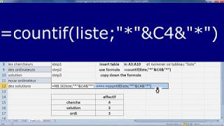 FONCTION NBSI EXCEL cas spréciale [upl. by Nylsej]