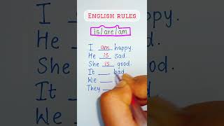 Is  am  are  English Grammar  helping verb  sentence formation [upl. by Ransome]