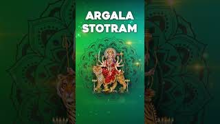 Argala Stotram  Navratri Special Chant [upl. by Krik978]