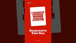 Level Up Your Illustrator Game with Responsive Text  Illustrator  Tips photoshop illustrator [upl. by Ann]