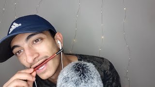 ASMR Pen and pencil noms for tingle immunity biting  licking  clicking etc [upl. by Attem]