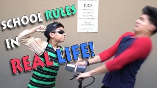 SCHOOL RULES IN REAL LIFE [upl. by Arah]