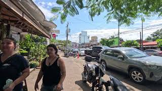 Exploring Jaco in Costa Rica  Walk on the main street in 4K [upl. by Licht75]