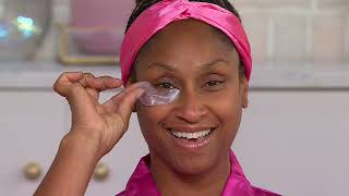 BeautyBio Bright Eye Gels 30 ct The Pout Lip Headband AutoDelivery on QVC [upl. by Kimberly]