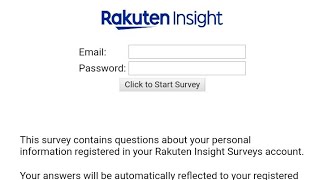 Rakuten insight surveys ka password bhul Jane par Kya Karen [upl. by Yesak]