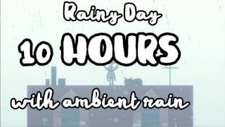 10 Hours  Rainy Day  With Ambient Rain Sounds   Night in the Woods Soundtrack [upl. by Enomas894]