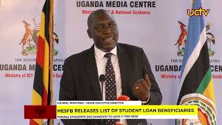 HESFB Releases List of Student Loan Beneficiaries [upl. by Maibach786]