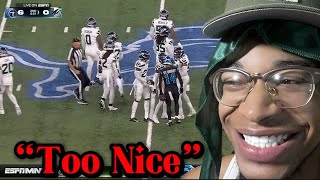 Zaire Reacts To GREAT Seattle Seahawks vs Detroit Lions  2024 Week 4 Game Highlights [upl. by Yarahs]