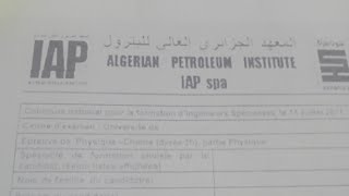 correction exercice 1 sur termodynamique concour sonatrach 2011 [upl. by Clardy]