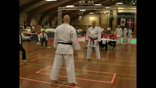 43´Shotokan Cup 30 oktober 2010 Thomas Klysner vs Jacob Christoffersen [upl. by Osicnarf]