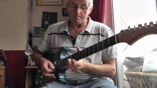 The Shadows Shindig Cover played on an aluminium guitar [upl. by Yrokcaz]