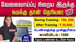 After Training  ₹ 35000 Salary 🤩Data Specialist Work From Home Jobs 2024  Jobs For Freshers  SVA [upl. by Umont]