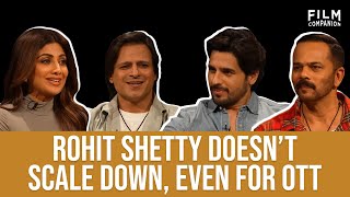 Rohit Shetty and His Actors A BTown Classic  Sidharth Malhotra Shilpa Shetty Vivek Oberoi [upl. by Lorou]