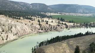 Fly over the Chilcotin River landslide Mon Aug 5 2024 730PM [upl. by Pauletta]