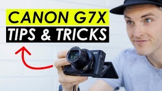 Canon G7X Mark II Tutorial — 7 Tips and Tricks [upl. by Elyr582]