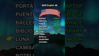 Pon a prueba tu vocabulario en ingles inglés cursodeingles inglesonline inglesonlinegratis [upl. by Ezirtaeb]