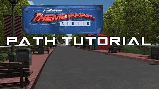 Theme Park Studio Path Tutorial [upl. by Bone]