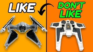 LEGO Fang Fighter vs TIE Interveptor  LikeDon’t Like [upl. by Cynar499]