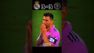 Inter Miami vs Real Madrid Epic Penalty Shootout messi football footballshorts [upl. by Eikciv]