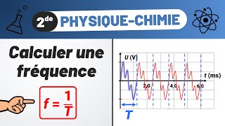 Comment calculer la FRÉQUENCE dun signal   Physique  Seconde [upl. by Jennie608]