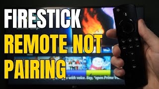 How To FIX Firestick Remote Not Pairing  2024 New Update [upl. by Ecylla]