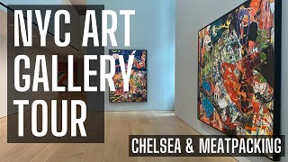 NYC Art Gallery Tour of Chelsea amp Meatpacking [upl. by Martell]