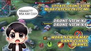 UPDATE SCRIPT DRONE VIEW TERBARU PATCH CLAUDE M6 WORK SEMUA MAP FILE ONLY NO APK [upl. by Hazelton974]