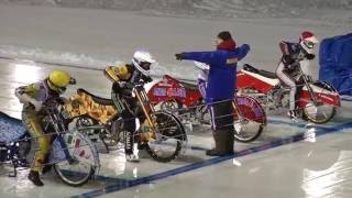 Финал личного чемпионата России 28122012 ice speedway [upl. by Nekal]