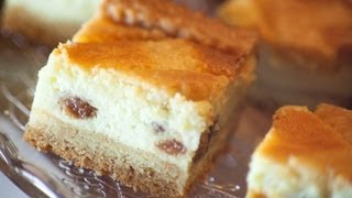 Cracow Style Cheesecake  Sernik Krakowski  Recipe 82 [upl. by Neelik856]