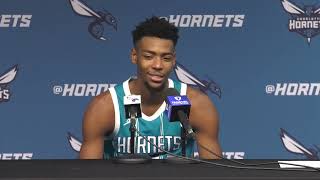 Hornets vs Pistons Brandon Miller Postgame Media Availability  11212024 [upl. by Dyl474]