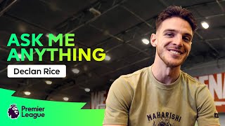 BIGGEST CHARACTER AT ARSENAL amp FAVOURITE PRO WRESTLER 👀  Declan Rice  Ask Me Anything [upl. by Ataga]