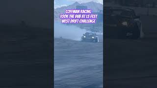 Ls fest west drift challenge winner Coffman racing in his V8 s13 lsfest lsfestwest drifting s13 [upl. by Akiemat334]